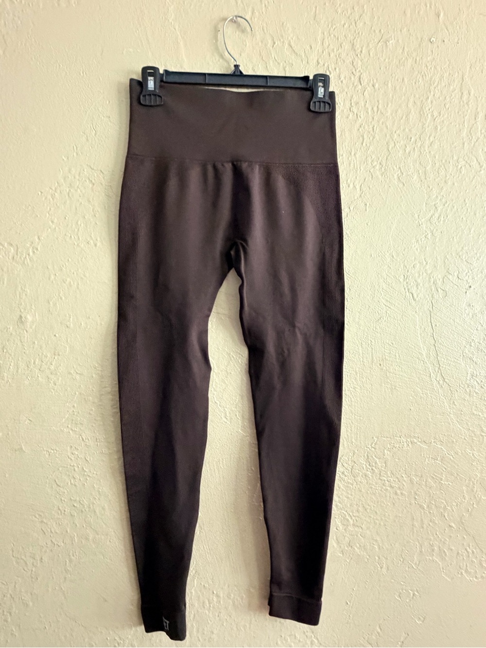 SET Active Women's High-Waist Brown Leggings